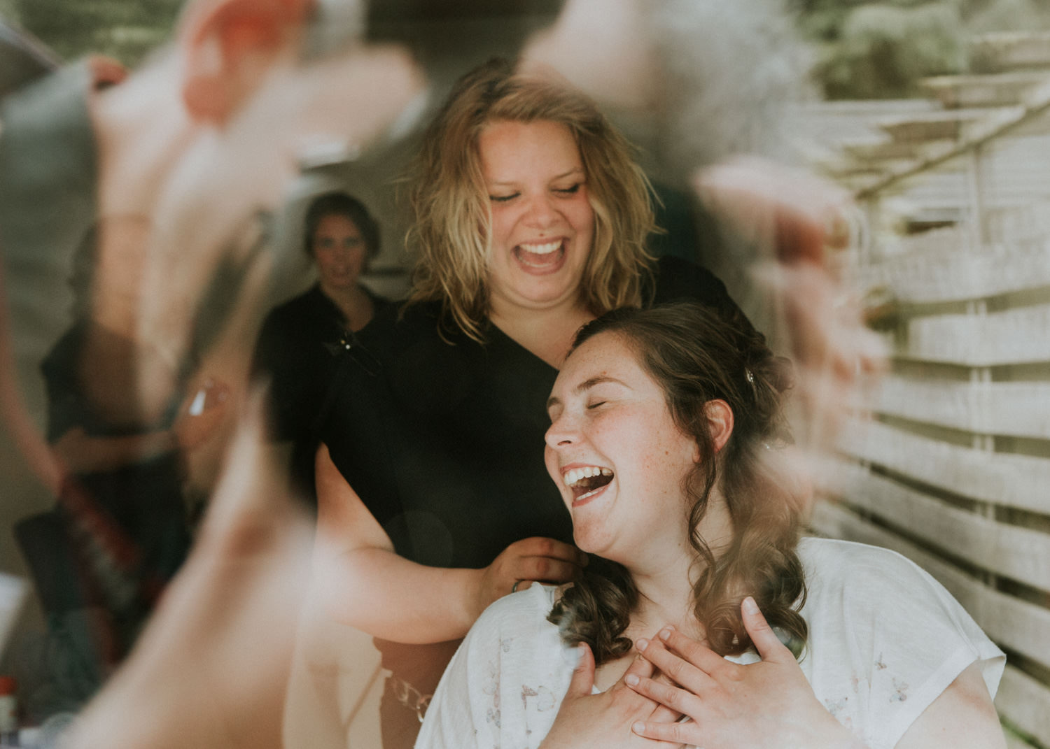 reportage wedding preparations