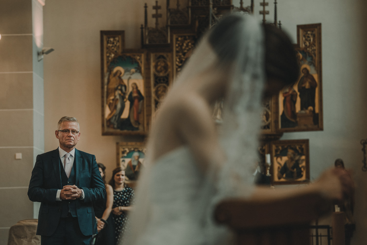 married in church photographer