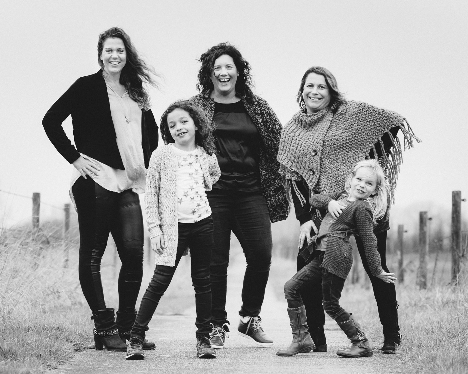 Spontaneous family reportage photographer